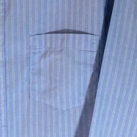 🍁Sonoma men’s blue stripe button down - Picture 2 of 7